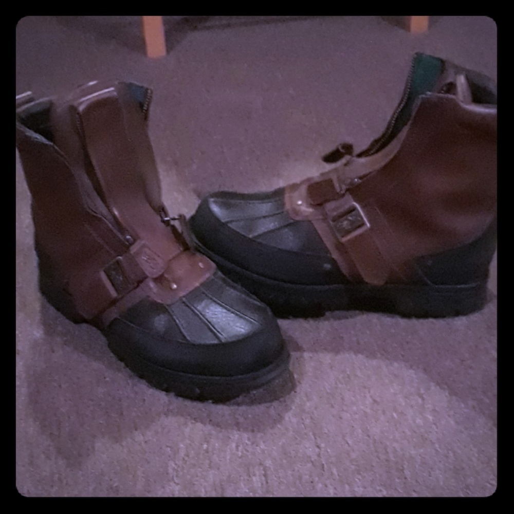 Men's Ralph Lauren polo boots sz. 10
